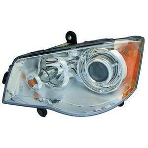 2008-2010 Chrysler Town & Country Headlamp Lens/Housing LH.