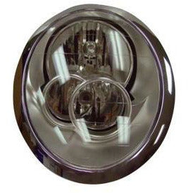 2005-2008 Mini Cooper Convertible Headlamp Halogen LH - Classic 2 Current Fabrication