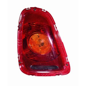2007-2010 Mini Cooper H-Back Tail Lamp Amber LH - Classic 2 Current Fabrication