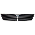 2002-2003 Mitsubishi Lancer Grille Chrome/Dark Gray.