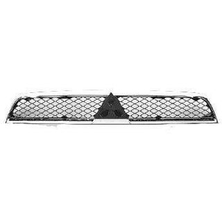 2008-2015 Mitsubishi Lancer Grille Black/Chrome.