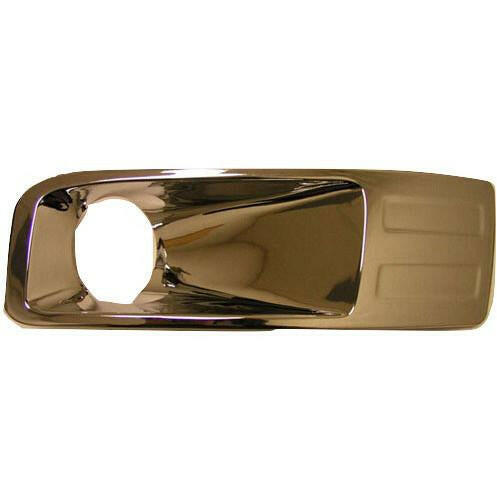 2006-2009 Ford Fusion Front Cover Insert LH W/Chrome Bezel w/Fog Lamp Hole.
