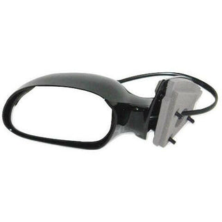 LH Door Mirror Power Heated Gloss Black Non-Folding Taurus/Sable 96-99.
