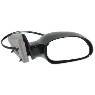 RH Door Mirror Power Heated Gloss Black Non-Folding Taurus/Sable 96-99.