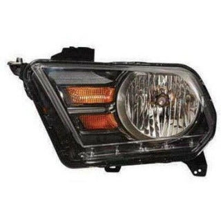 LH Headlamp Combination Type Halogen Ford Mustang Base 10-14.