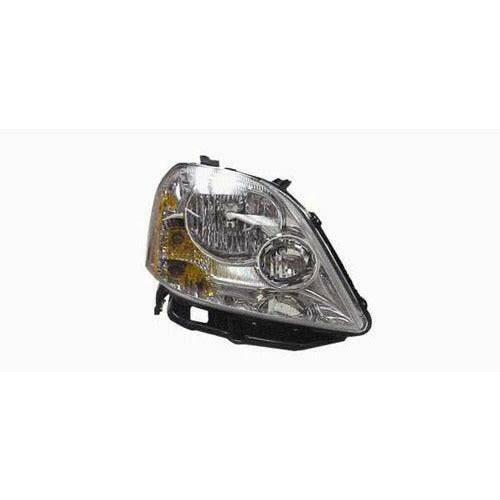 Evan-Fischer Halogen Tail Light Set – For 2005-2007 Ford Five Hundred, Clear & Red Lens, Pair