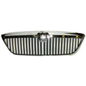 1998-2002 Lincoln Navigator Grille Chrome/Gray.