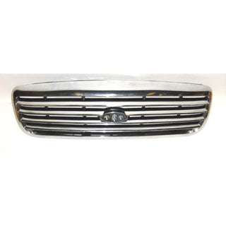 1998-2011 Ford Crown Victoria Grille Chrome - Classic 2 Current Fabrication