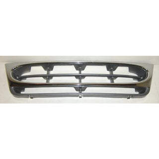 1997-2002 Ford Econoline Van Grille Gray W/Chrome - Classic 2 Current Fabrication
