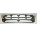 1997-2002 Ford Econoline Van Grille Gray W/Chrome.