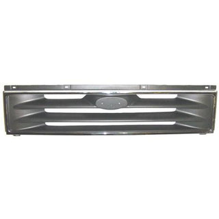 1992-1997 Ford Aerostar Grille ChromeDoor Argent - Classic 2 Current Fabrication