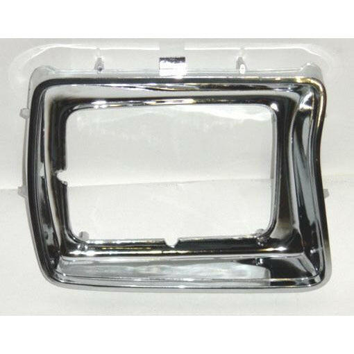 1978-1979 Ford Bronco Headlamp Door LH w/Rectangular Headlamp Chrome.