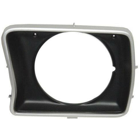 1978-1979 Ford Bronco Headlamp Door LH w/Round Headlamp Argent/Charcoal.