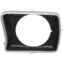 1978-1979 Ford Bronco Headlamp Door LH w/Round Headlamp Argent/Charcoal.