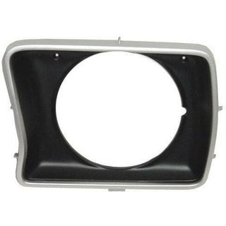 1978-1979 Ford Bronco Headlamp Door LH w/Round Headlamp Argent/Charcoal.