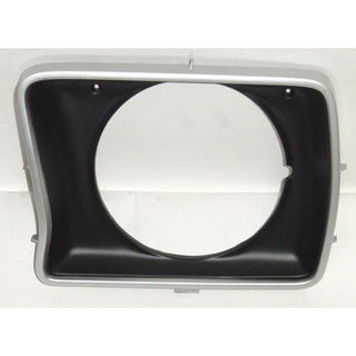 1978-1979 Ford Bronco Headlamp Door RH w/Round Headlamp Argent/Charcoal - Classic 2 Current Fabrication