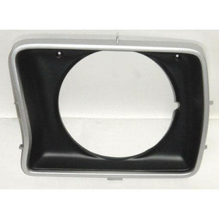 1978-1979 Ford Pickup Headlamp Door RH w/Round Headlamp Argent/Charcoal.