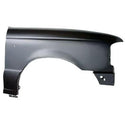 1993-1997 Ford Ranger Fender RH W/O Wheel Opening Molding Hole Ranger.