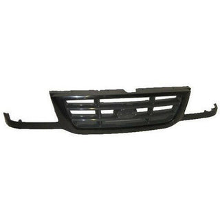 2001-2003 Ford Ranger Grille w/ Dark Gray Bars.