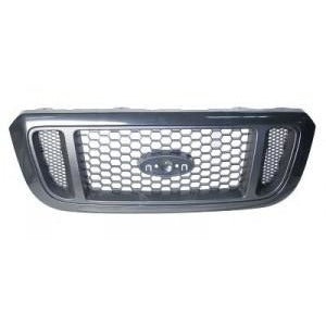 2004-2005 Ford Ranger Grille Black w/Aregent Mesh - Classic 2 Current Fabrication