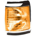 1987-1991 Ford Pickup Park Lamp LH w/&Chrome Trim.
