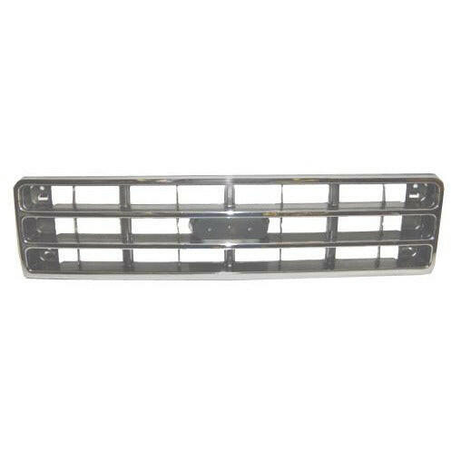 1989-1991 Ford Bronco Grille Chrome/Argent.