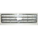 1987-1988 Ford Bronco Grille Chrome/Argent - Classic 2 Current Fabrication