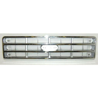1987-1988 Ford Bronco Grille Chrome/Argent.