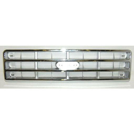 1987-1988 Ford Pickup Grille Chrome/Argent.