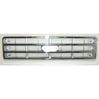 1987-1988 Ford Pickup Grille Chrome/Argent - Classic 2 Current Fabrication