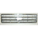 1987-1988 Ford Pickup Grille Chrome/Argent.