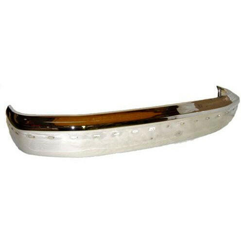 1992-1998 Ford Pickup Front Bumper w/Pad Hole Chrome.