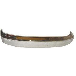 1992-1998 Ford Pickup Front Bumper W/O Pad Hole Chrome Ford Pickup, Bronco.