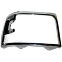 RH Headlamp Door Chrome Ford Pickup 92-98, Bronco 92-96.