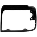 LH Headlamp Door Black Ford Pickup 92-98, Bronco 92-96.
