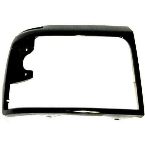 RH Headlamp Door Black Ford Pickup 92-98, Bronco 92-96.