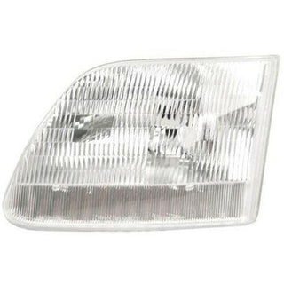 1997-2003 Ford Pickup Headlamp LH W/O Bracket Ford F150/250 LD Pickup.