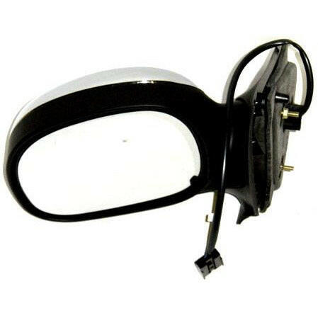 2001 Ford Pickup Mirror Power LH W/Chrome Cover Fold Contour Type W/O Signal.