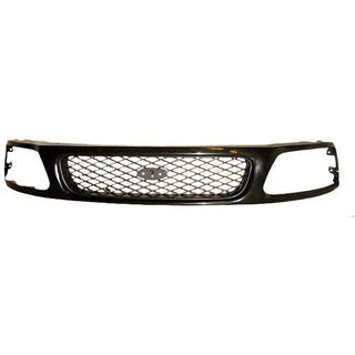 1997-1998 Ford Pickup Grille Dark Gray - Classic 2 Current Fabrication