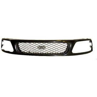 1997-1998 Ford Pickup Grille Dark Gray.