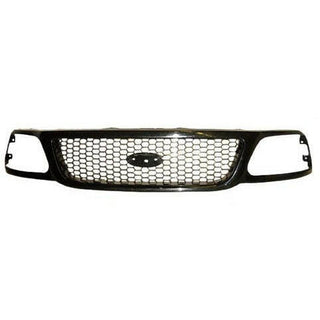1999-2003 Ford Pickup Grille Black (P).