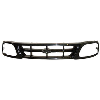 1997-1998 Ford Pickup Grille Black (P) - Classic 2 Current Fabrication
