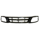1997-1998 Ford Pickup Grille Black (P).
