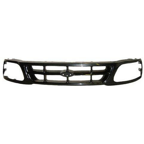 1997-1998 Ford Pickup Grille Black (P).