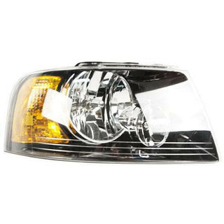 2003-2006 Ford Expedition Headlamp RH W/ Black Housing Expedition.
