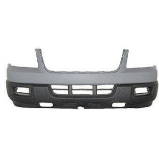 2004-2006 Ford Expedition Front Bumper Cover W/ Absorber (P) Expedtion NBX/XLS/XLT 04-06.