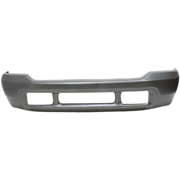 1999-2004 Ford F-150 Pickup Super Duty Front Bumper Chrome W/O Valance Hole Chrome.