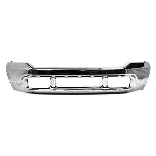 1999-2004 Ford Pickup F-250 Pickup Super Duty Front Bumper Chrome W/ Valance Holes Chrome F-250 Pickup SuperDuty Pickup 99-04.