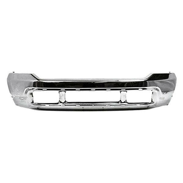 1999-2004 Ford F-150 Pickup Super Duty Front Bumper Chrome W/ Valance Holes Chrome F-150 Pickup SuperDuty Pickup 99-04.