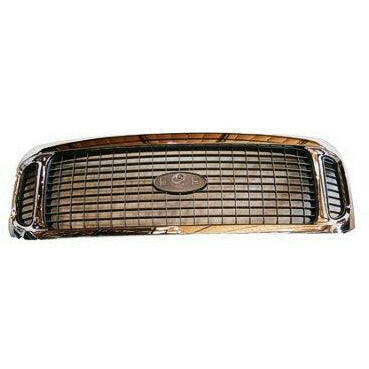 2002-2004 Ford Excursion Grille Chrome/Charcoal.